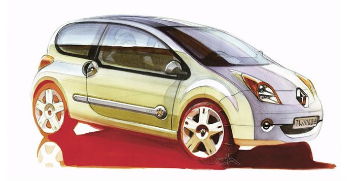 RenaultTwingoOntwikkeling