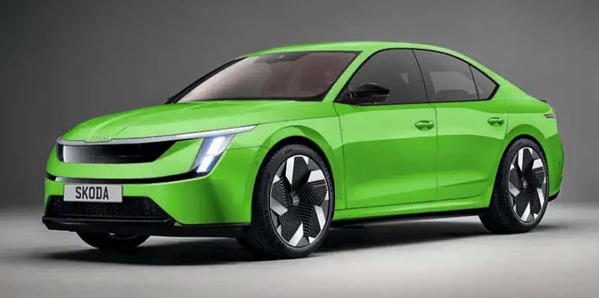 Nieuwe Skoda Octavia gaat voor verrassingen zorgen SkodaOctaviaIVcomputertekening