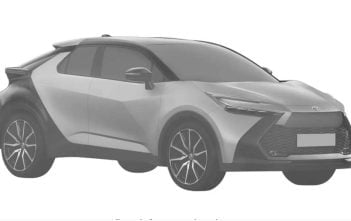 Toyota jokt over productielocatie nieuwe C-HR ToyotaCHRpatenttekening