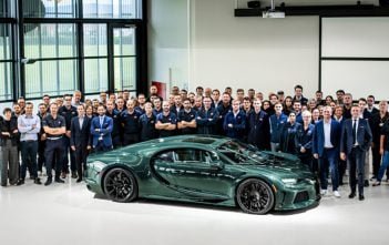 Bugatti produceert 400ste Chiron BugattiChiron400