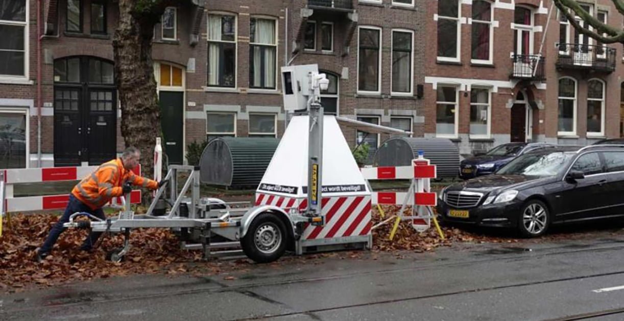 Flexflitser: politie gaat verplaatsbare flitspalen inzetten FlitspaalVerplaatsbaar