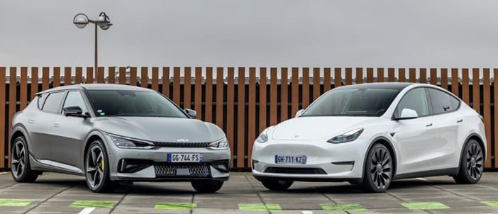 KiaEV6TeslaModelY8