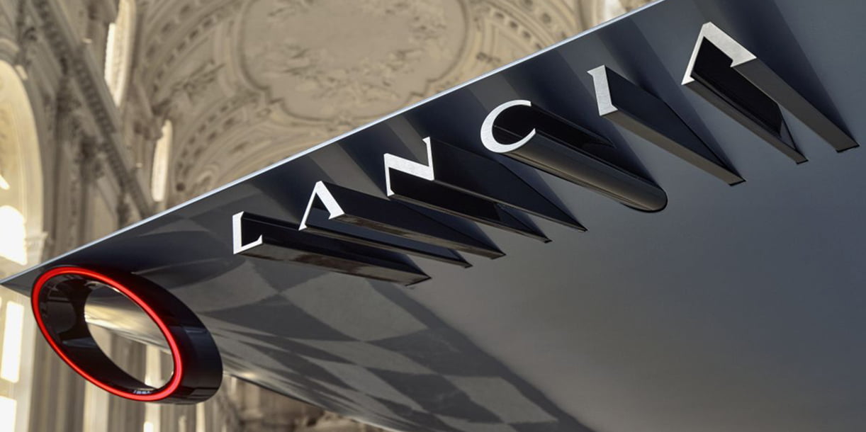 Vernieuwd logo én puristische designstijl voor Lancia LanciaNieuwLogoPuRaDesign3