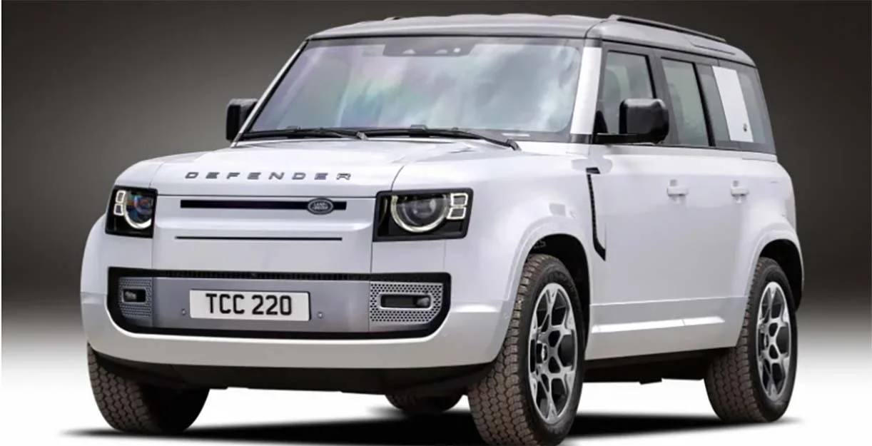 LandRoverDefenderEVcomputertekening