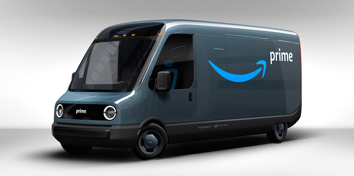 Rivian gaat geen elektrische bestelwagens met Mercedes bouwen RivianAmazon
