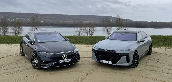 BMWi7MercedesBenzEQSvergelijkingstest