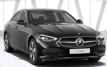 Prijs vergelijking Mercedes-Benz C 300e 4Matic & C 400e 4Matic MercedesBenzCklasseWitteAchtergrond