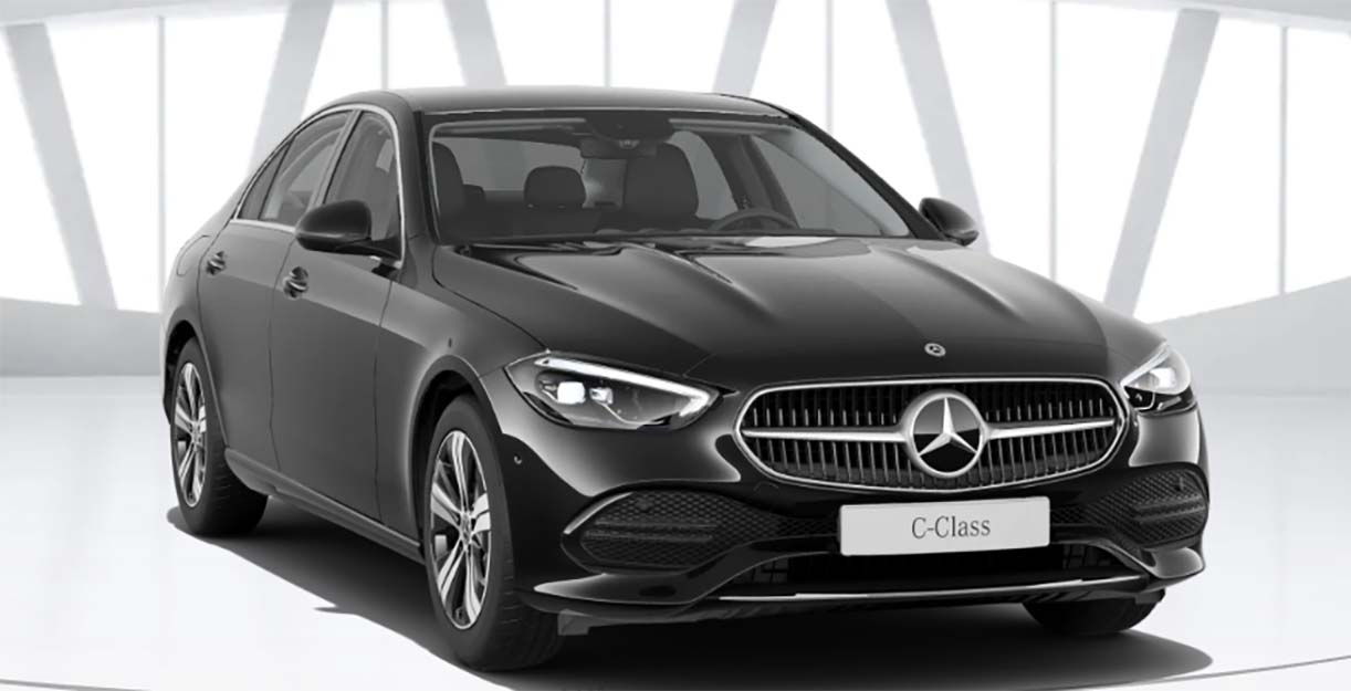 Prijs vergelijking Mercedes-Benz C 300e 4Matic & C 400e 4Matic MercedesBenzCklasseWitteAchtergrond