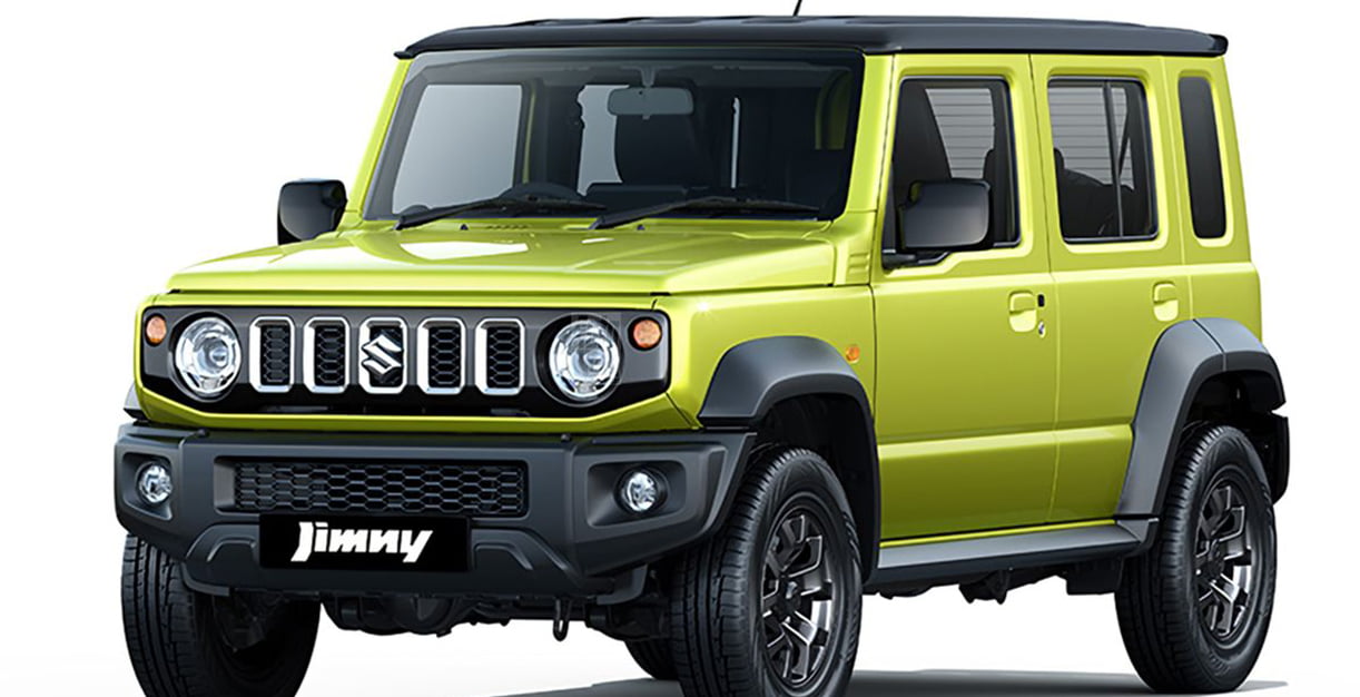 Wel kijken, niet kopen: de Suzuki Jimny 5-deurs SuzukiJimny5deurs
