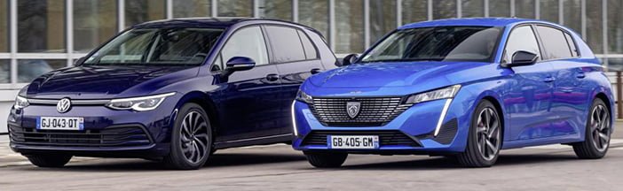 Peugeot308VolkswagenGolf