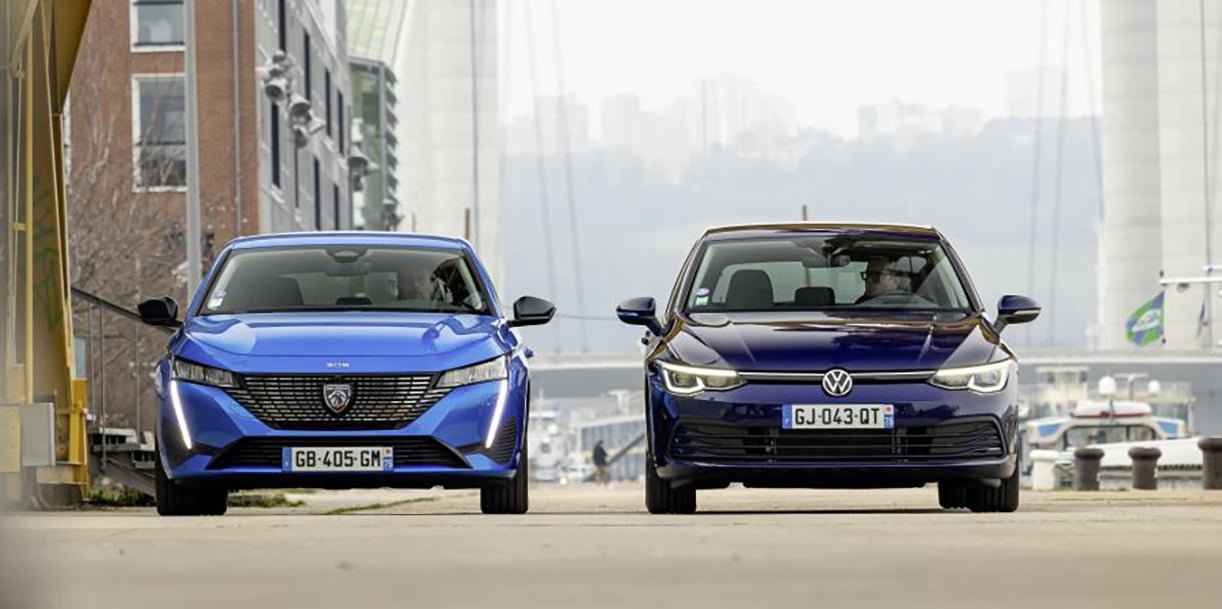 Test: Peugeot 308 daagt Volkswagen Golf uit Peugeot308VolkswagenGolf2