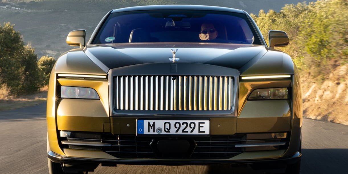 Nu zonder camouflage: de elektrische Rolls-Royce Spectre RollsRoyceSceptrePrototype