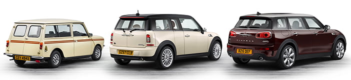 MiniClubmanGeneraties