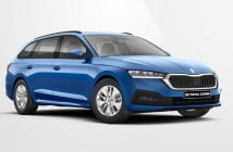 SkodaOctaviaWitteAchtergrond