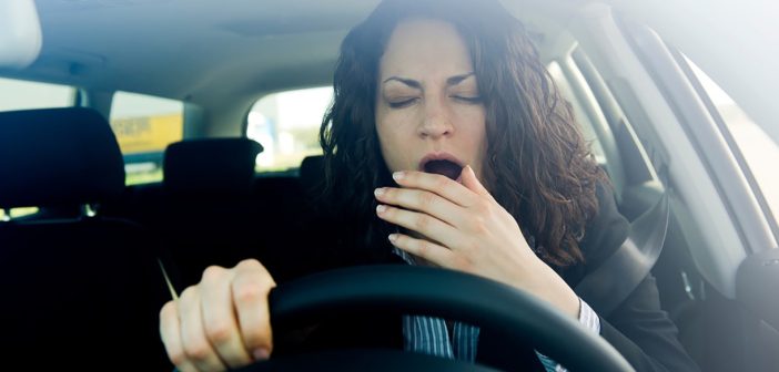 Übermüdung während der Fahrt
