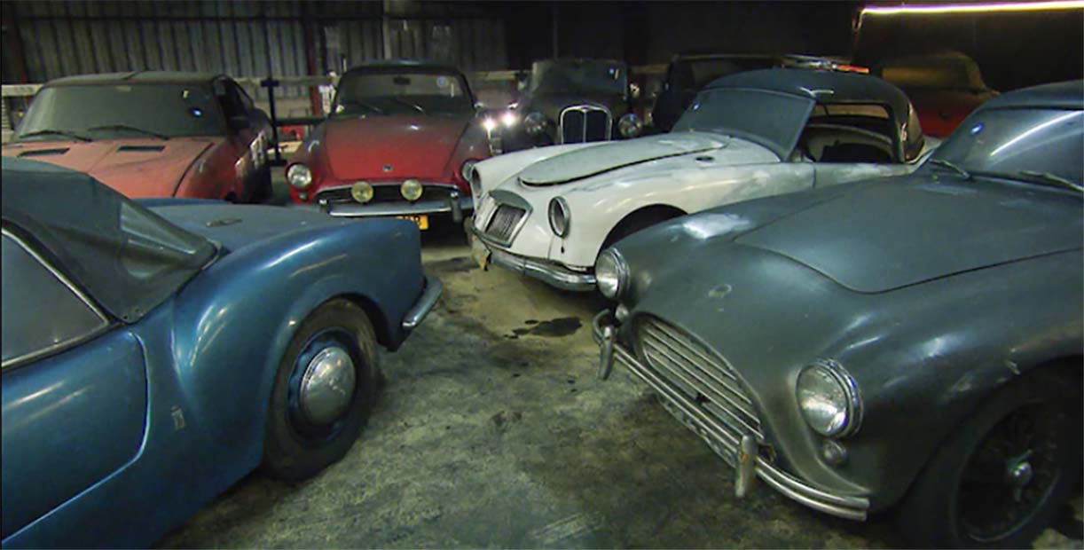 Natte droom van elke klassiekerverzamelaar speelt zich af in Dordrecht Barnfind