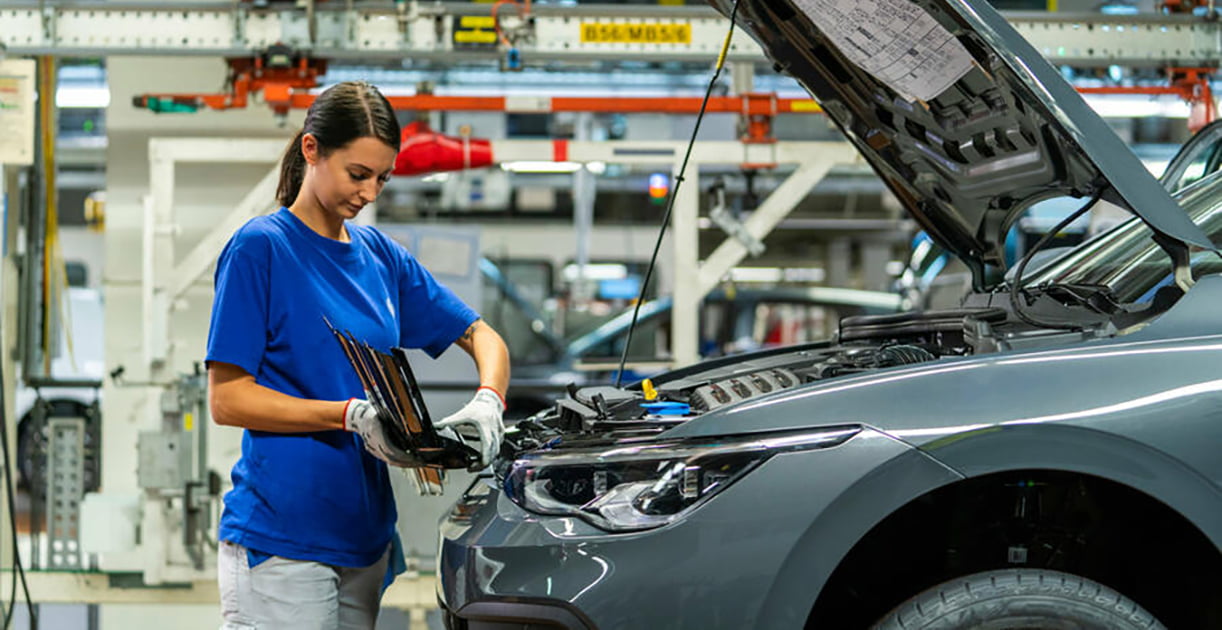 Minder orders voor Duitse autofabrikanten