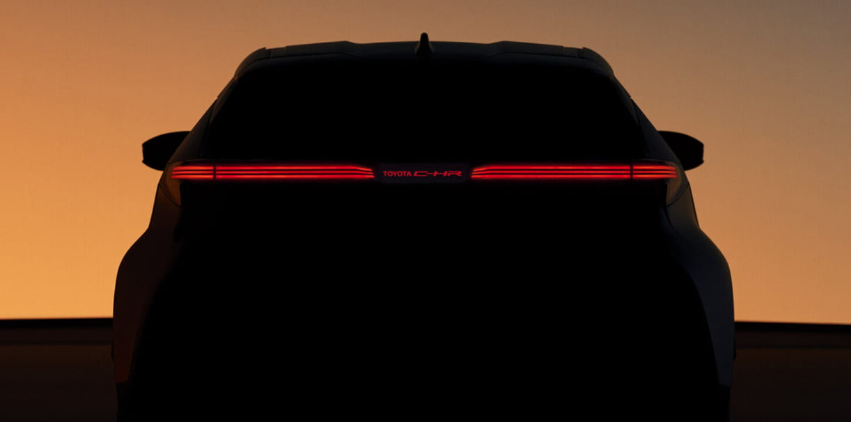Wereldpremière volledig nieuwe Toyota C-HR op 26 juni ToyotaCHRteaser