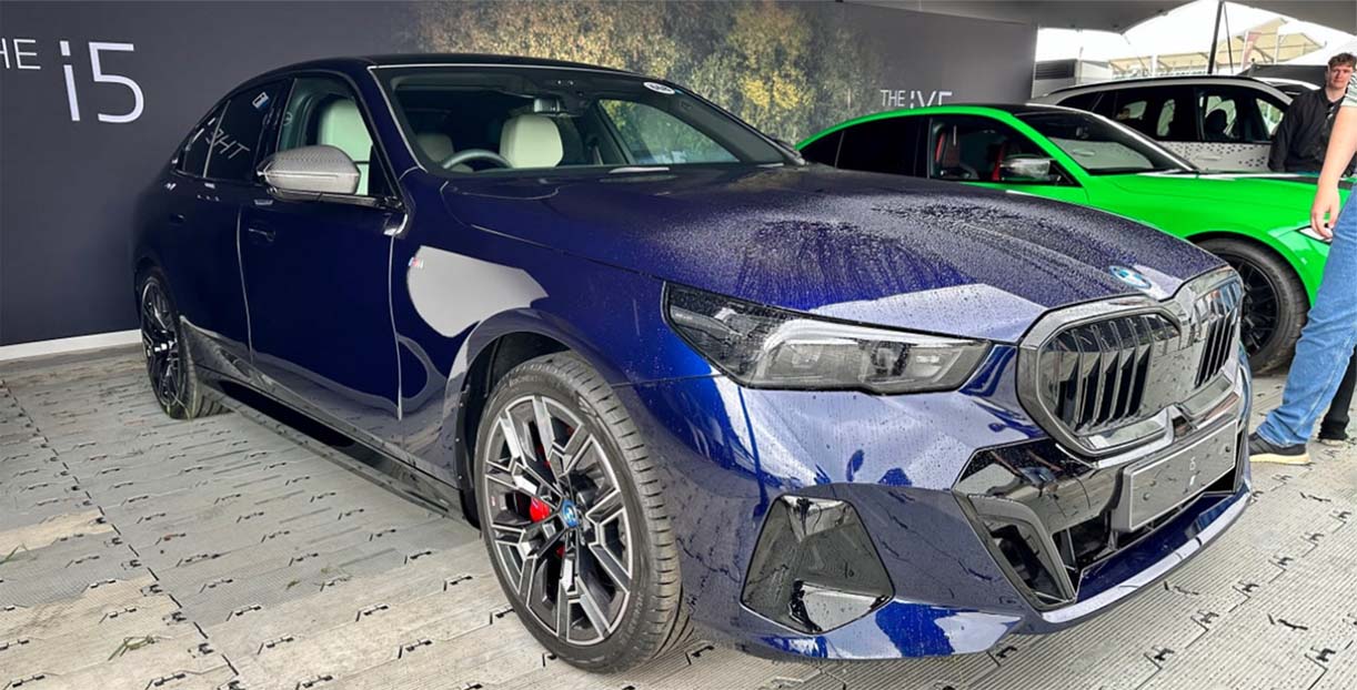 Nieuwe BMW i5 beleeft publieksdebuut in Goodwood BMWi5Goodwood