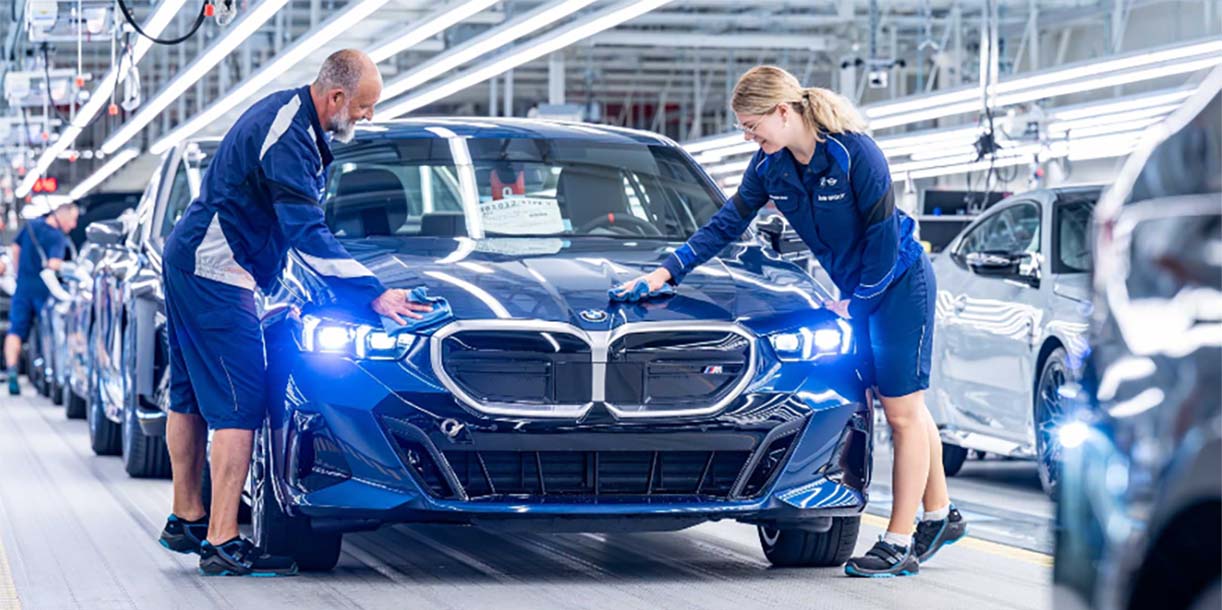 Productiestart BMW i5 BMWi5productiestart