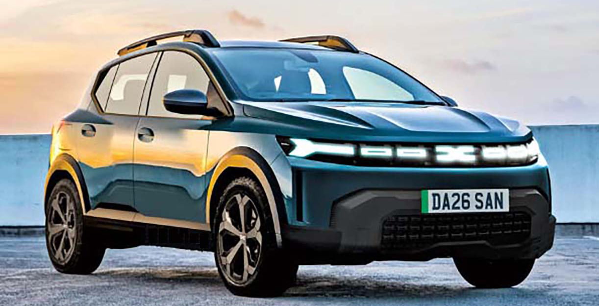 Nieuwe Dacia Sandero wordt ruiger én elektrisch DaciaSandero2025