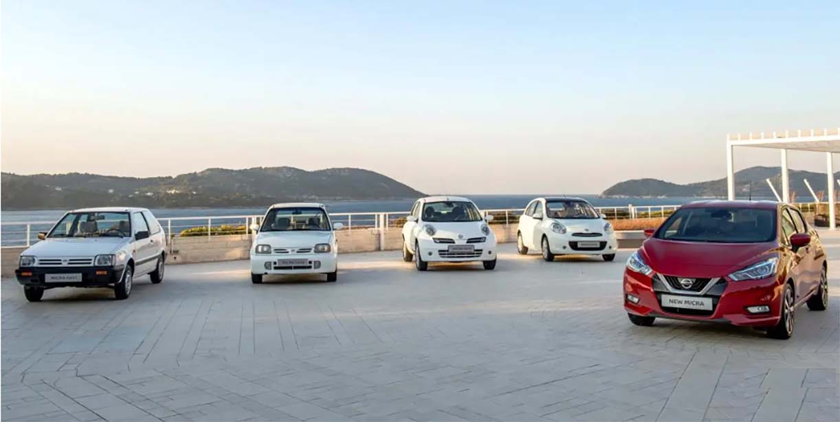 NissanMicraGeneraties