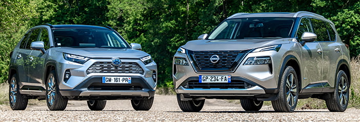 NissanXtrailToyotaRAV4d