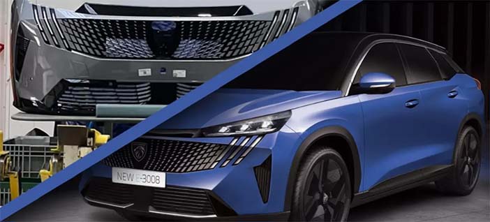 Peugeot3008computertekening