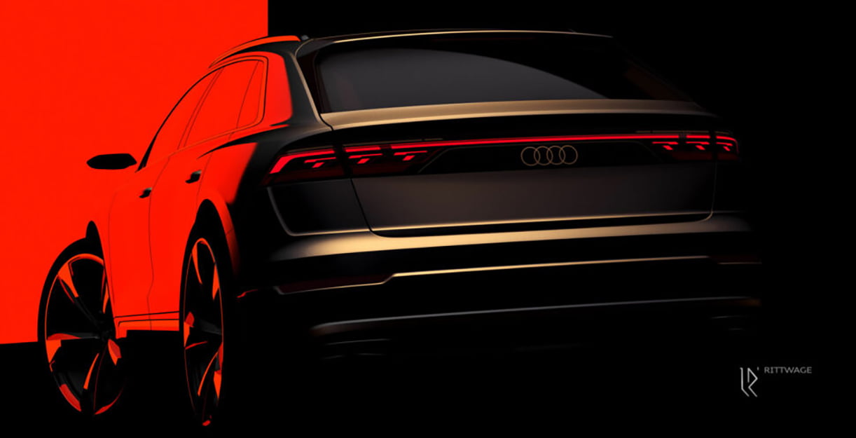 AudiQ8faceliftPlaag
