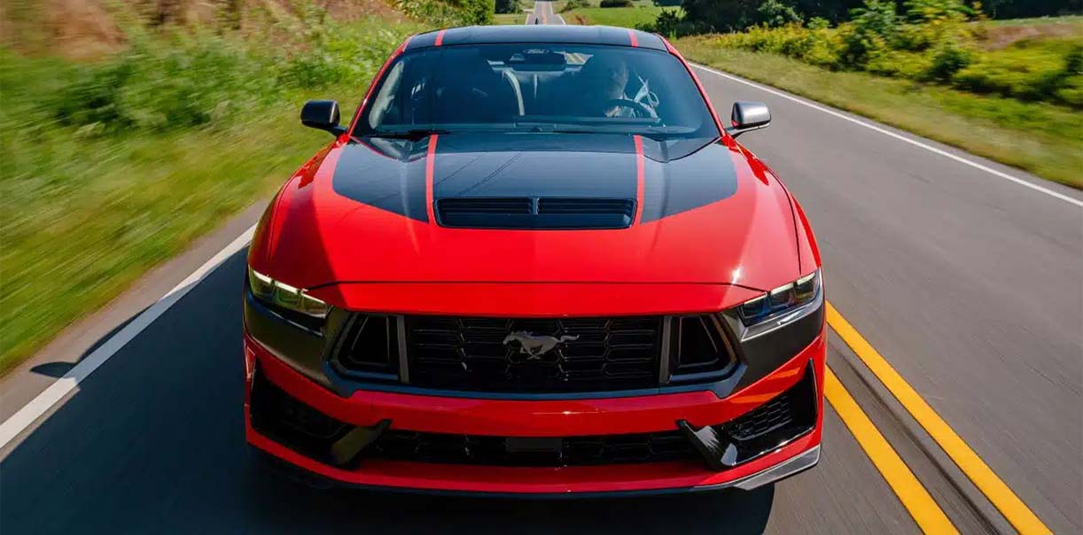 Boordevol karakter: test Ford Mustang Dark Horse FordMustangDarkHorse4