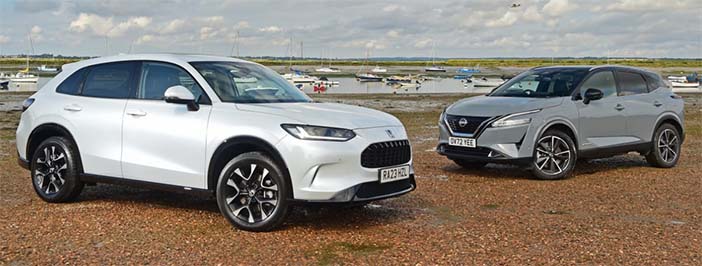 HondaZRVversusNissanQashqai13