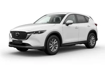 MazdaCX5witteAchtergrond