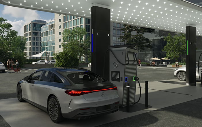 MercedesBenzSnellaadstation