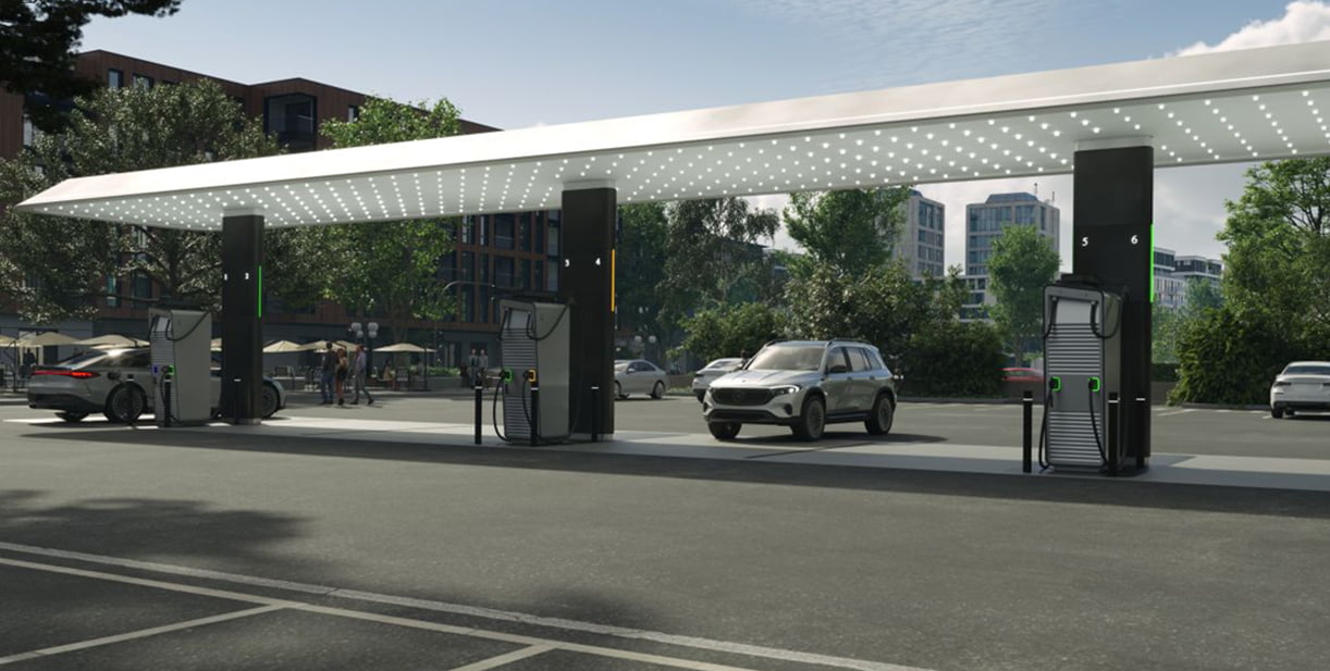 Mercedes-Benz komt met eigen snelle laadparken MercedesBenzSnellaadstation2