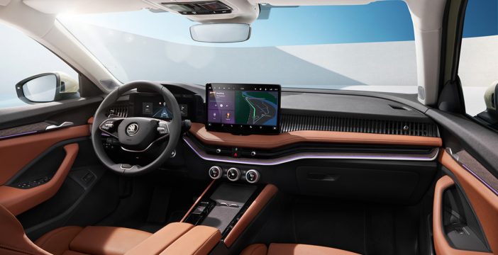 SkodaSuperbDashboard