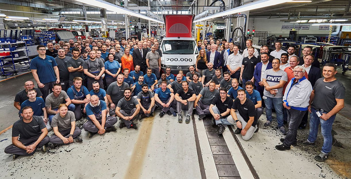 Volkswagen viert feest met de 200.000ste California VolkswagenCalifornia