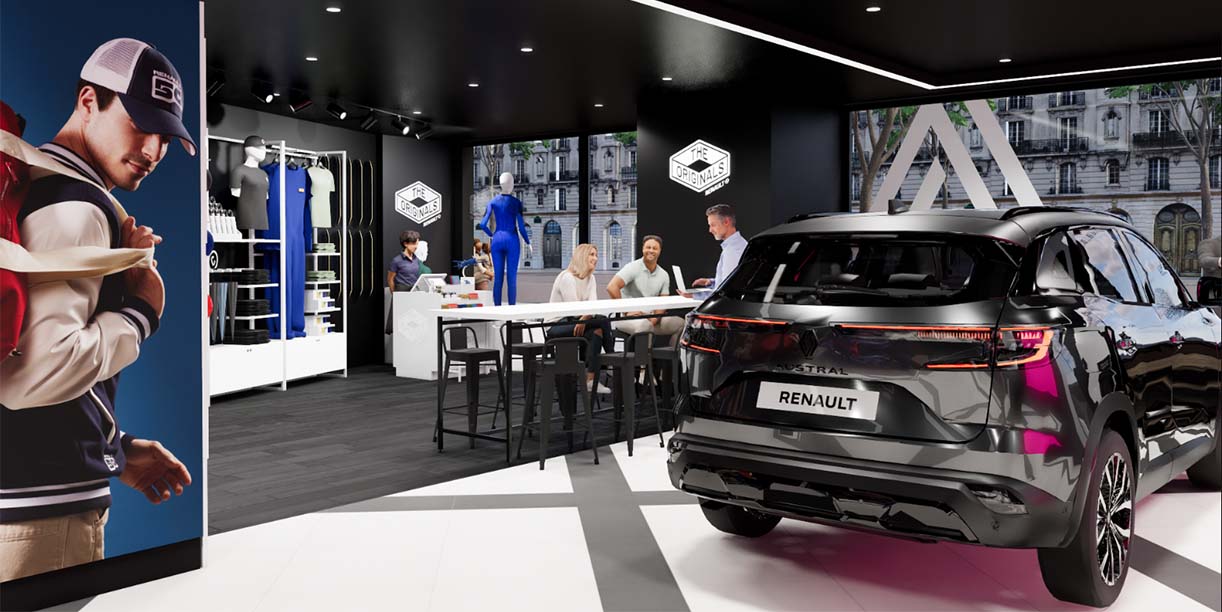Renault keert terug naar de stadscentra RenaultRNLTboetiek