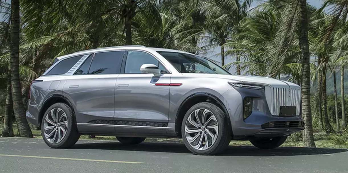 Actie van Hongqi: privé-chauffeur HongqiEHS9