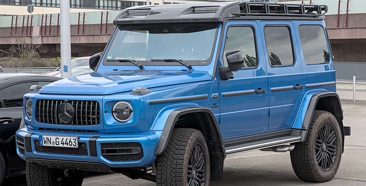 Peperduur en levensgevaarlijk: Mercedes-AMG G 63 4×4² MercedesAMGg63type4x4²