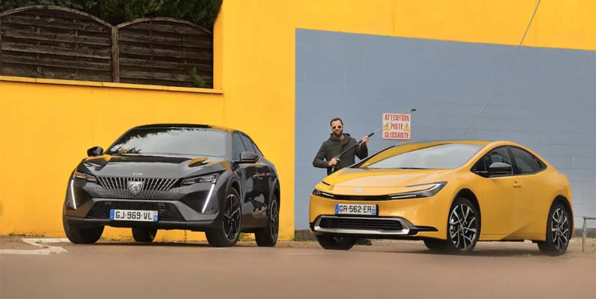 Plug-in wedstrijd: Toyota Prius versus Peugeot 408 Peugeot408ToyotaPrius