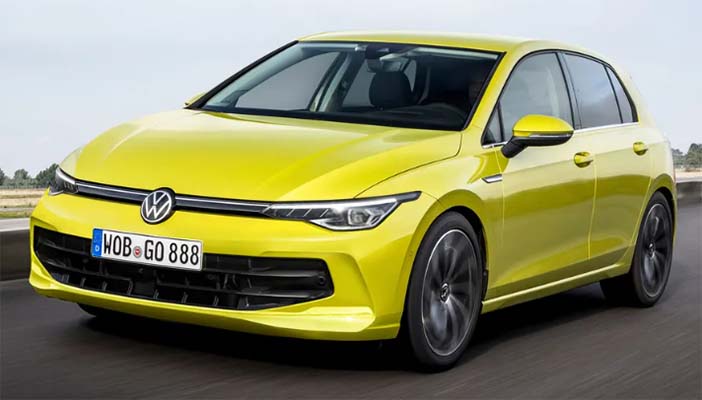 VolkswagenGolfFaceliftComputertekening
