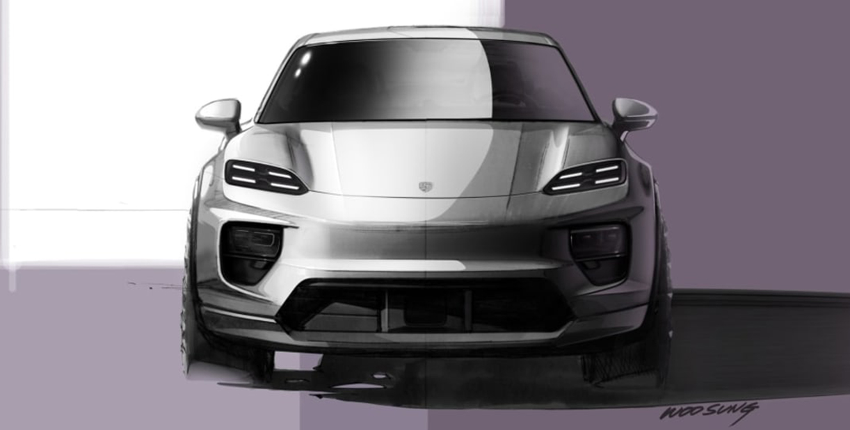 Porsche plaagt voor de laatste maal met de Macan E PorscheMacanEplaag