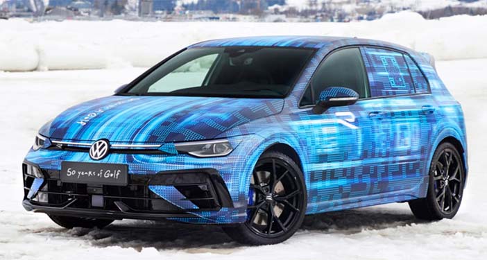 VolkswagenGolfRfaceliftTeaser
