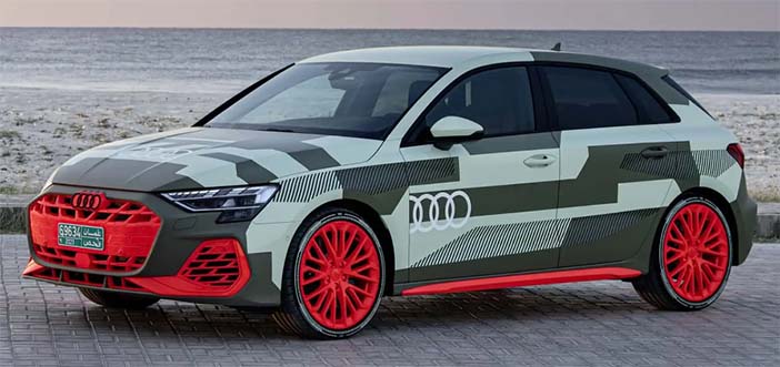AudiA3S3FaceliftPrototype