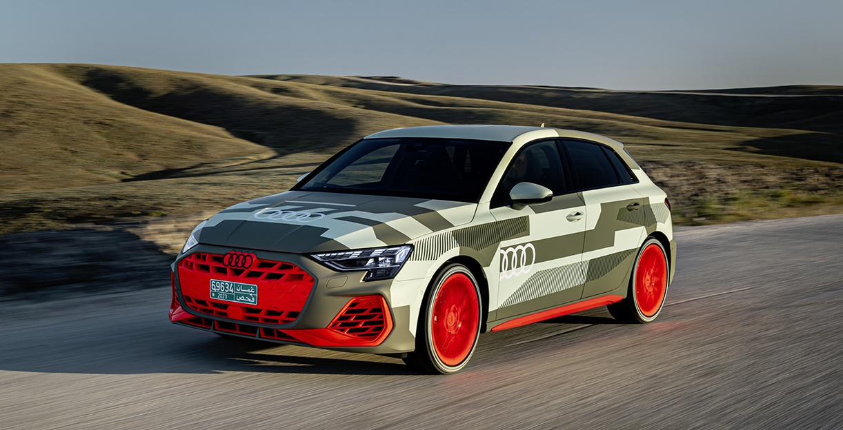 Audi S3 Sportback prototype