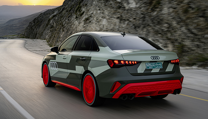 Audi S3 Sedan prototype