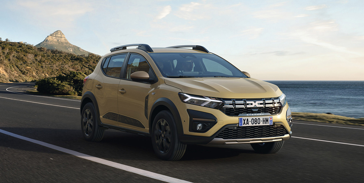 Dacia punt de Sandero, Sandero Stepway en Jogger bij DACIA SANDERO STEPWAY III (BJI CROSS)