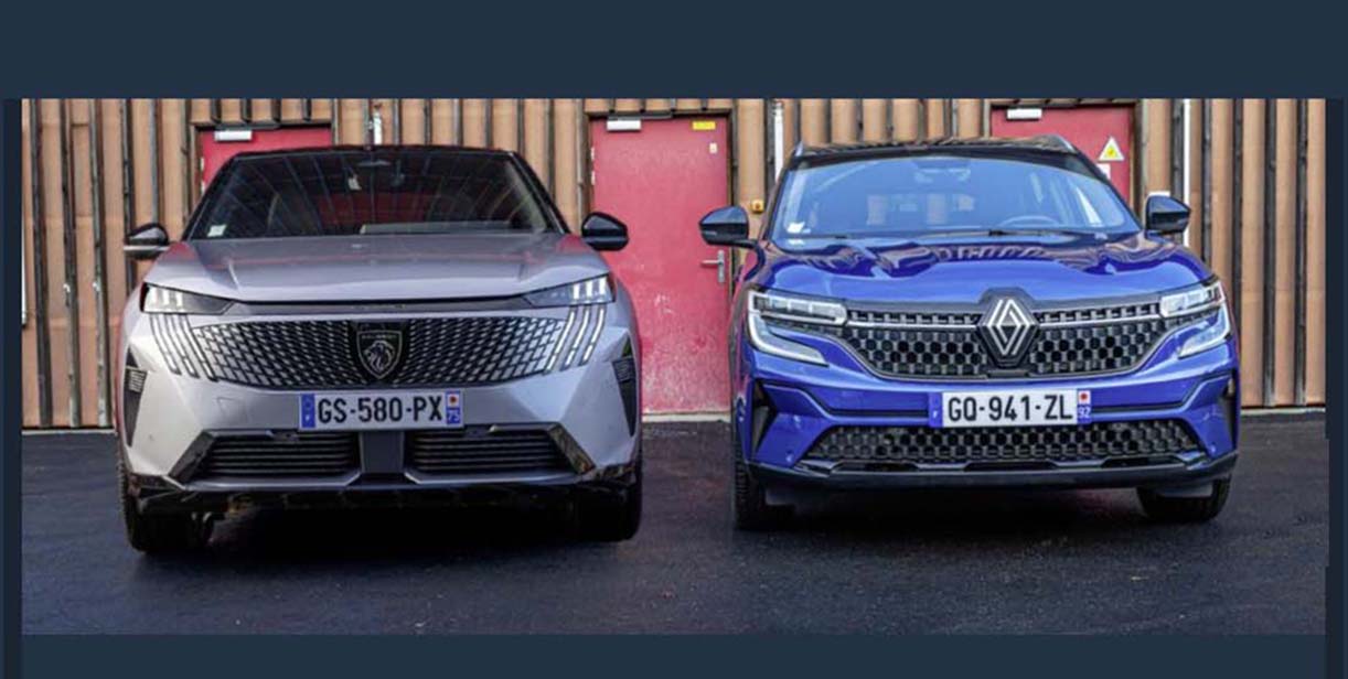 Gezworen vijanden: Peugeot 3008 versus Renault Austral Peugeot3008RenaultAustral