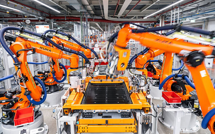 Production Audi Q6 e tron
