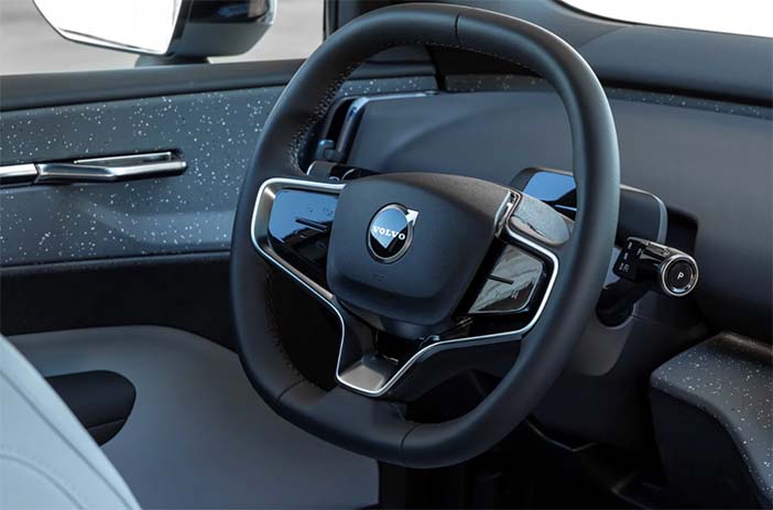 VolvoEX30stuurwiel